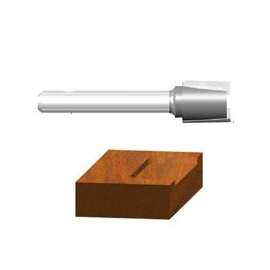 Vermont American 23111 Router Bit, 1/4 in Dia Shank, HSS, Smooth