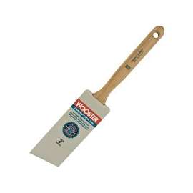 WOOSTER 4153-2 Paint Brush, 2 in W, 2-11/16 in L Bristle, Nylon Bristle, Sash Handle