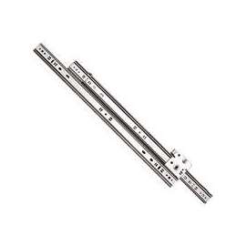 Knape & Vogt 1300P ZC 14 Drawer Slide, 75 lb, 14 in L Rail, 1/2 in W Rail, Steel, Zinc