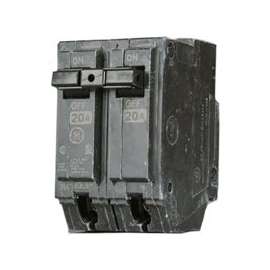 GE Industrial Solutions THQL2150 Feeder Circuit Breaker, Type THQL, 50 A, 2 -Pole, 120/240 V, Plug Mounting