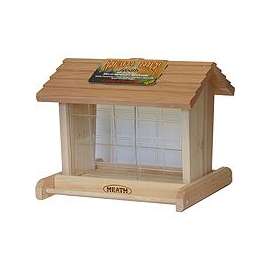 HEATH 562 Wild Bird Feeder, 7 lb Seed, Cedar Wood