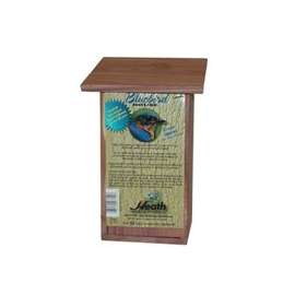 HEATH B-2-2 Bluebird House, Cedar Wood