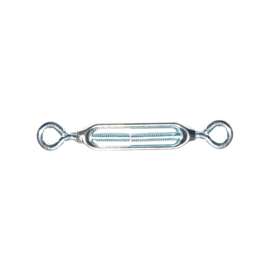 ProSource LR329 Turnbuckle, 1/4 in Thread, Eye, Eye, 7-1/2 in L Take-Up, Aluminum