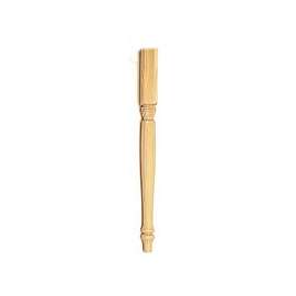 Waddell Early American Series 2578 Table Leg, 27-3/4 in H, Hardwood, Smooth Sanded