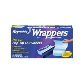 Reynolds 00103 Pop-Up Foil Sheet, 14 in L X 10-1/4 in W