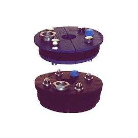 Simmons 177 Single Drop Split Top Well Seal, Iron