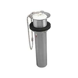 Keeney PP3015PC Lavatory Plug, Pop-Out, Polished Chrome