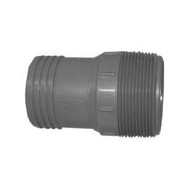 Boshart UPPA-20 Pipe Adapter, 2 in, MPT x Insert, Polyethylene