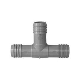 TEE POLY BARB 1 IN