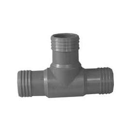 TEE POLY BARB 1-1/2 IN