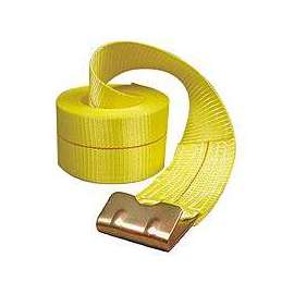 KEEPER 04926 Heavy-Duty Winch Strap, 30 ft L, Polyester, Yellow