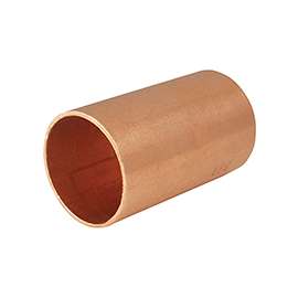 EPC 100 Series 30900 Pipe Coupler with Stop, 1/2 in Sweat