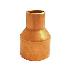 EPC 101R Series 30716 Reducer Coupler with Stop, 3/4 x 1/2 in Sweat