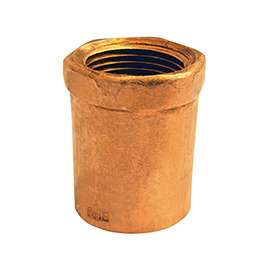 EPC 103 Series 30150 Adapter, 3/4 in, 3/4 in, Sweat, FNPT