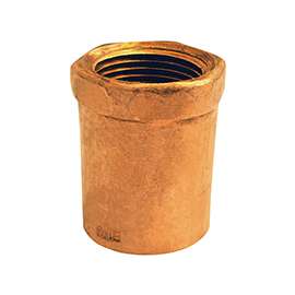 EPC 103R Series 30124 Reducing Adapter, 3/8 in, 1/2 in, Sweat, FNPT
