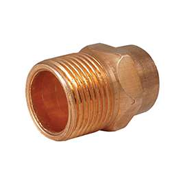 EPC 104 Series 30310 Adapter, 1/2 in, 1/2 in, Sweat, MNPT