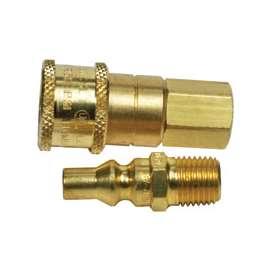 Mr. Heater F276190 Quick Connector, Brass, For Propane/Natural Heaters