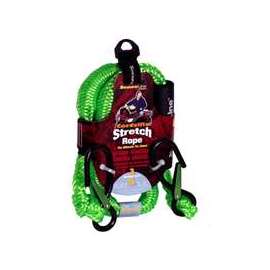 Wellington CZB3 Stretch Rope, 3 ft L, Polypropylene, Green