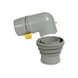 CAMCO Easy Slip 39144 Sewer Adapter, Threaded