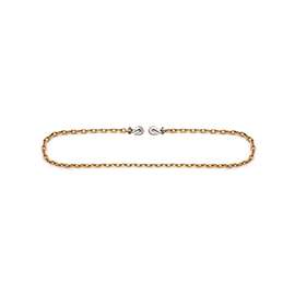 Campbell T0513698 Binder Chain, 6600 lb Working Load Limit, 3/8 in, Steel, Chrome Yellow/Zinc