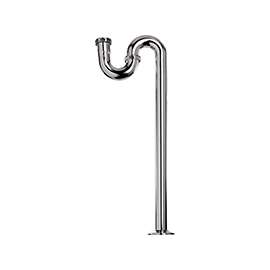 Plumb Pak PP20255 S-Trap with Flange, 1-1/4 in Flange