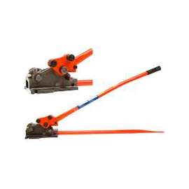 Crescent 0590RBJN Cutter and Bender, 5/8 in Max Cut, 180, 90 deg Bend, Textured Handle, 52 in OAL