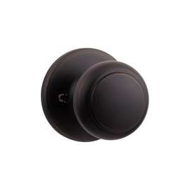 Kwikset 488CV 11P Half-Inactive, Universal Dummy Door Knob, 2-3/16 in Dia Knob, Venetian Bronze