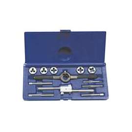 IRWIN POWER-GRIP 24612 Tap and Die Set, HCS, 12-Piece