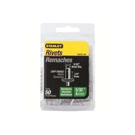 STANLEY PAA54-5B Reusable Pop Rivet, 1-3/4 in L, Aluminum