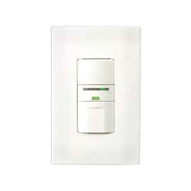 Eaton Wiring Devices OS106D1-C1-K Motion Activated Dimmer Sensor with LED, Halogen, Incandescent Lamp, 30 s to 30 min