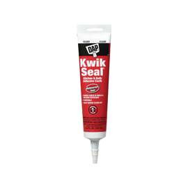 DAP 18008 Adhesive Caulk, Clear, 5.5 oz Tube