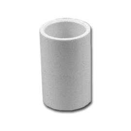 GENOVA 300 Series E30107 Extended Pipe Coupler, 3/4 in Slip Joint, White