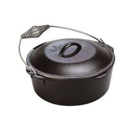 Lodge L10DO3 Dutch Oven, 7 qt Capacity, Iron, Black
