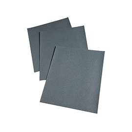 3M 2018 Wet/Dry Sandpaper, 80-Grit, Medium, Silicone Carbide, Black