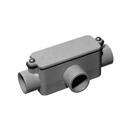 Carlon E983GR-CAR IMC, Rigid Conduit Body, Gray