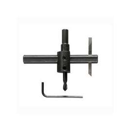 GENERAL 5B Circle Cutter, 3/8 in Shank, Round Shank, Steel