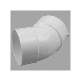 GENOVA 600 Series 60630 Pipe Elbow, 3 in Hub, 45 deg