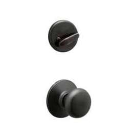 Schlage F Series F59PLY716 Knob Interior Pack, Aged Bronze