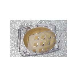 iDESIGN 24200 Suction Soap Cradle, Plastic, Clear