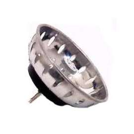 Plumb Pak PP5020-1 Basket Strainer with Fixed Post, Stainless Steel