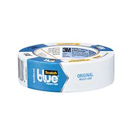 ScotchBlue 2090-36AP, Original Multi-Surface Painter's Tape, 60 yd L, 1.41 in W, 5 mil Thick, Medium Adhesive, Blue