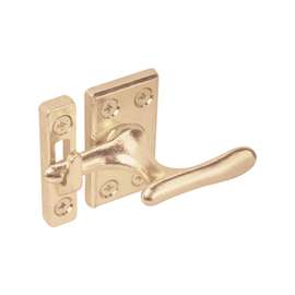 Defender Security U9935 Casement Sash Lock, Steel, Brass