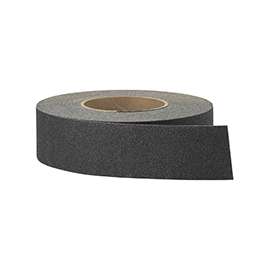 3M Safety-Walk 7733 Heavy-Duty Resilient Tread, 60 ft L, 4 in W, Black