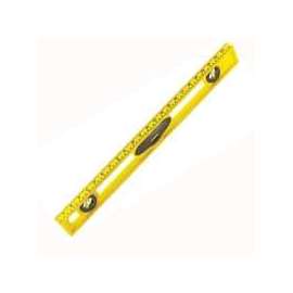 STANLEY 42-468 I-Beam Level, Level/Plumb/Rotating Vial, 3-Vial, 2-Hang Hole, ABS