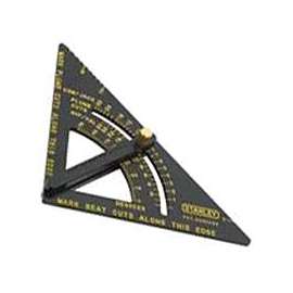STANLEY Quick Square 46-053 Layout Tool, SAE, Aluminum, 6-3/4 in L