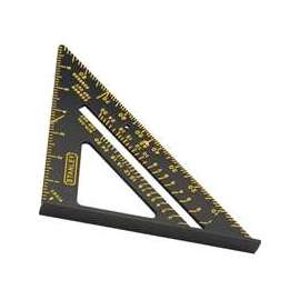 STANLEY Quick Square 46-071 Layout Tool, SAE, Aluminum, 6-7/8 in L