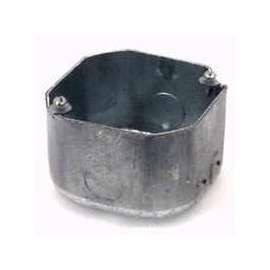 RACO 175 Octagon Box, Steel, Gray