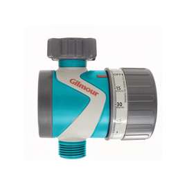 Gilmour 820054-1001 Mechanical Water Timer, 1 to 120 min, 15 to 120 psi