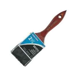 Linzer 1610-2.5 Varnish/Wall Brush, 2-1/4 in L Bristle, Varnish Handle, Stainless Steel Ferrule