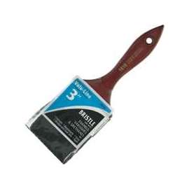 Linzer 1610-3 Varnish/Wall Brush, 2-1/4 in L Bristle, Varnish Handle, Stainless Steel Ferrule